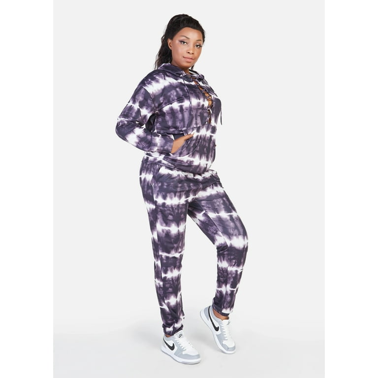 Tie dye sweatsuit for women sale
