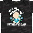 thumbnail image 4 of Inktastic Its My Daddys 1st Fathers Day with Baby and Stars Boys or Girls Baby Bodysuit, 4 of 5