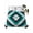 Green, variant on Twin Flat Sheet 66"x96", Turquoise Aztec Soft Lightweight Bedding Flat Sheets Only, Black White Southwest Vintage Geometric Brushed Microfiber Top Bed Sheet, Breathable StainResistant Bedsheets