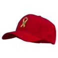 thumbnail image 2 of Army Support Ribbon Embroidered Cap - Red OSFM, 2 of 5