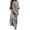 2-Grey, variant on Wijhcboe 2025 Women's New Summer Cotton Cute Casual Dresses for Women And Linen Yarn-Dyed Striped plus Size Summer Dresses for Women Loose Long Dress Striped Midi Dress Women Dresses with Pockets Sex
