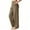 47#Khaki, variant on Gmdeguo Women's Solid Wide Leg Work Pants - Comfortable Stretchy for Office & Casual Wear Business Casual Style with Pockets | All-Season Professional Trousers for Daily & Leisure