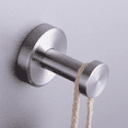 thumbnail image 4 of 2pcs Hooks for Shower Bathroom Kitchen Glass Door Mirror gold, 4 of 9