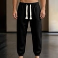 thumbnail image 2 of VEXRO Jogger Pants for Men Casual Loose Fit Elastic Waisted Drawstring with Pockets Soft Fleece Sweatpants, 2 of 8