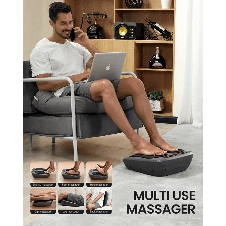 Shiatsu Foot Massager Premium - White – RENPHO US