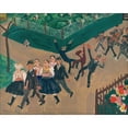 thumbnail image 3 of Cyprián Majerník 14x12 Black Modern Framed Museum Art Print Titled - Wedding Procession (1935), 3 of 5