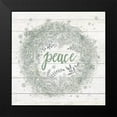 thumbnail image 2 of Urban, Mary 12x12 Black Modern Framed Museum Art Print Titled - Frosty Peace Sage Silver, 2 of 5