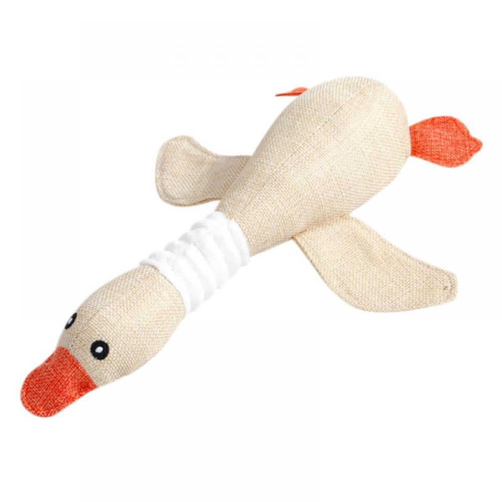 Squeaky Plush Dog Toys,Durable Stuffed Animal Plush Chew Toys with