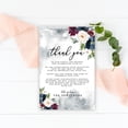 thumbnail image 3 of Koyal Wholesale Modern Rustic Florals Wedding Thank You Place Setting Cards for Table Reception, Dinner Plate, 56-Pk, 3 of 5