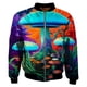 thumbnail image 4 of 2024 Chaqueta con cremallera y estampado 3D de hongos para hombre, moda informal unisex, chaqueta de manga larga con cremallera para hombre, sudadera con capucha, ropa para hombre, 4 of 4