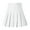 White, variant on Mchoice Girls Women High Waisted Plain Pleated Skirt Skater Tennis School Uniforms A-line Mini Skirt Lining Shorts
