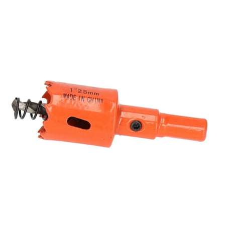 

2024 Bi Metal Hole Saw Drill Bit High Speed Steel Saw Cutter with Mandrel for Wood and Metal 1in (25mm) g