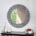 thumbnail image 3 of Round Diamond Jeweled Wall Mirror, 3 of 3
