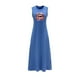 thumbnail image 1 of Vestido largo de verano para mujer, vestido de cuello redondo de moda de primavera para ir de compras y viajar , SG, 1 of 7