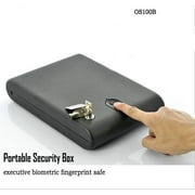 Portable Safe Case with Biometric Fingerprint Lock