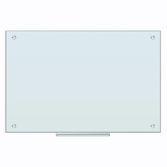 U Brands Glass Dry-Erase Whiteboard 3' x 2' 120U00-01