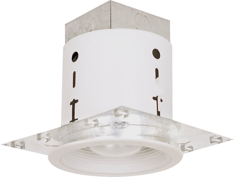 Powerzone 30001WH3L Recessed Light Fixture, 75 W, PAR16, PAR20 or R20