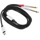 thumbnail image 1 of Reemplazo Usb C a cable de audio dual 1/4 Cable convertidor de equipo de audio de 2 m, 1 of 7