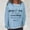 Sky Blue, variant on Herrnalise New ActivewearLetter Graphic Print Sweatshirts for Women Oversized Long Sleeve Casual Drawstring Fall Pullover Sweatshirt Tops Gear up for greatness for less