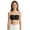 1PCS-Black, variant on Girls Strapless Bandeau Bra, Seamless Girls Training Bras for Teens, Sports Tube Top Bra 13-18 Age Black