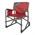 thumbnail image 1 of Mac Sports MacRocker Outdoor Foldable Rocking Chair | Portable, Collapsible, Springless Rockers with Rust-Free Anti-Tip Guards for Camping Fishing Backyard | 225 lb Weight Capacity | Red, 1 of 5