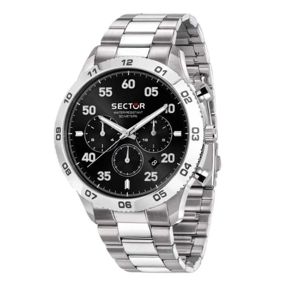 Sector 270 Multifunction Stainless Steel Black Dial Quartz R3253578032 Men's Watch
