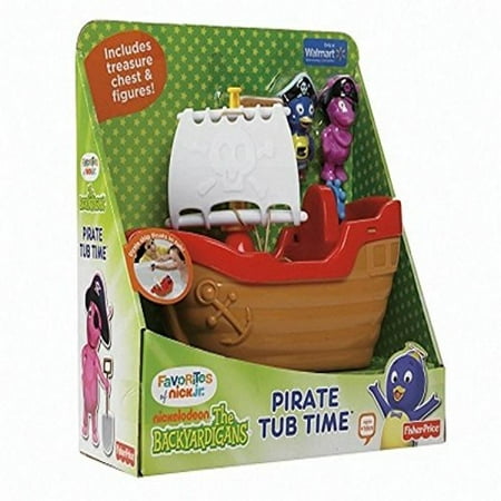 The Backyardigans Exclusive Playset Pirate Tub Time