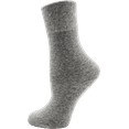 thumbnail image 2 of Womens Soft Bamboo Dress Socks, 6 Pairs Lightweight Premium Thin Crew Socks Bulk Pack (Gray), 2 of 3