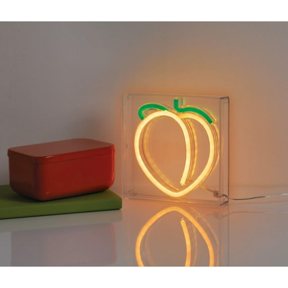 Merkury Innovations 6" Peach LED Neon Box