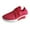 Red, variant on CAICJ98 Sneakers for Women Walking Shoes for Women Slip on Platform Sneakers Comfortable Breathable,Purple