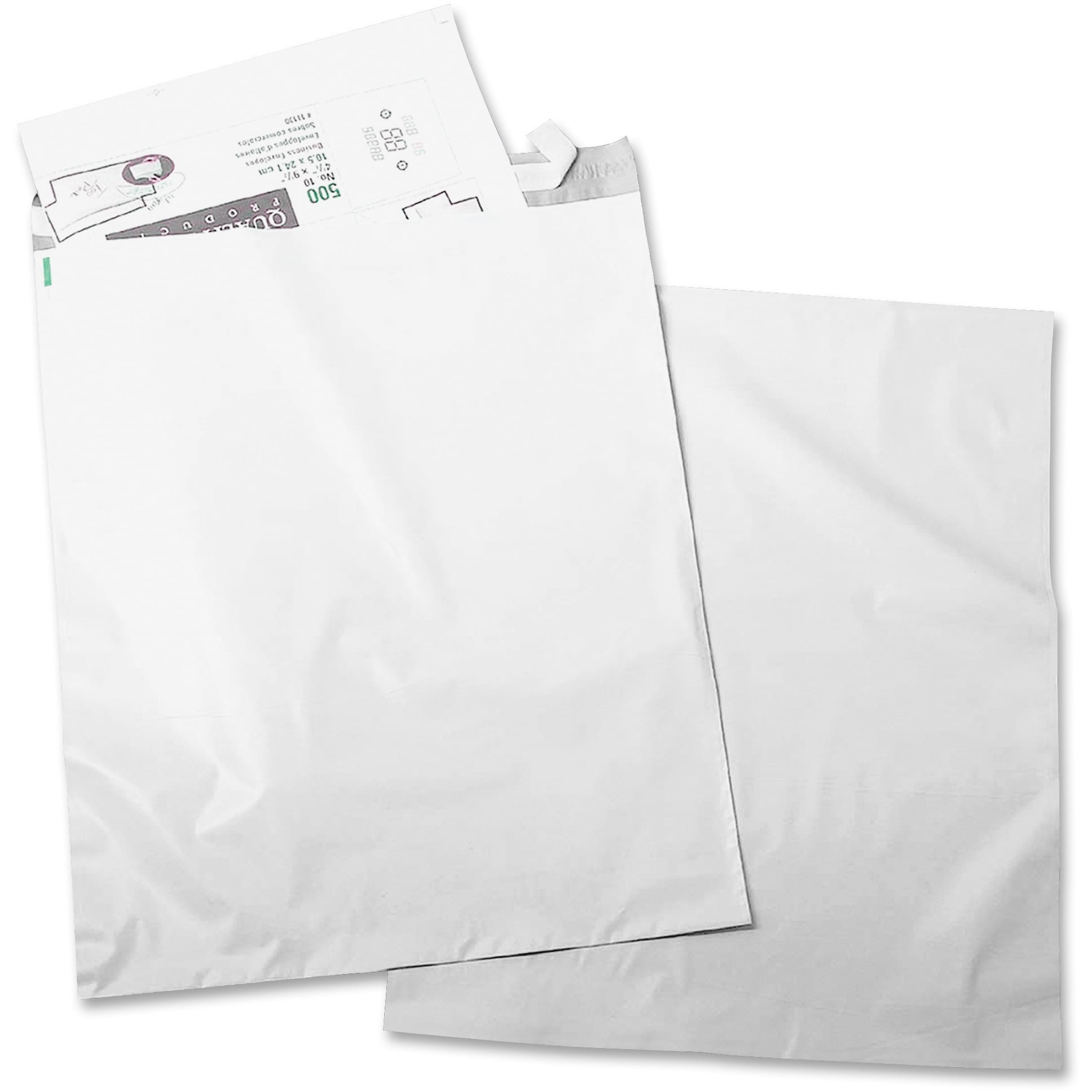 Quality Park, QUA45238, White Poly Mailing Envelopes, 50 / Pack, White