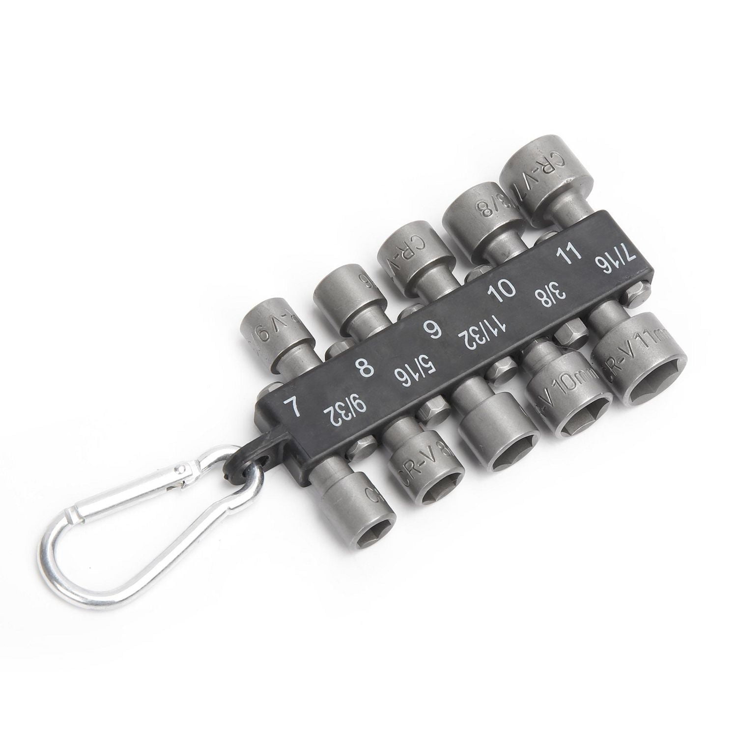 WorkPro Jeu de tourne-écrou - 10 Pièces Acier de CR-V,SAE&MM