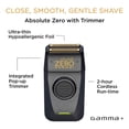 thumbnail image 3 of GAMMA+ Absolute Zero - Máquina de afeitar de lámina y recortadora retráctil, 3 of 5