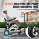 thumbnail image 5 of Silla de ruedas eléctrica VEVOR para adultos mayores, capacidad de peso de 136 kg, 50 cm de ancho, ligera, plegable, motorizada, de aleación de aluminio, todoterreno y de largo alcance., 5 of 5