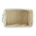 thumbnail image 2 of Design Imports CAMZ14217 Polyester Trellis Paw Rectangle Pet Bin, Light Aqua - Small, 2 of 4