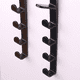 thumbnail image 3 of Colgando en toallero, colgador decorativo para sombreros, ropa, dormitorio, baño, negro Levamdar CPB-DE-WX457-1, 3 of 5