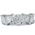 thumbnail image 3 of Pompeii 1 1/2ct Fancy Marquise Diamond Wedding Ring Womens Stackable Band 14k White Gold, 3 of 4