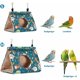 thumbnail image 5 of Casa de pájaros colgante de terciopelo cálido para invierno, para loros, periquitos, cacatúas, tórtolas, pinzones, canarios - S JAMW Sencillez, 5 of 5