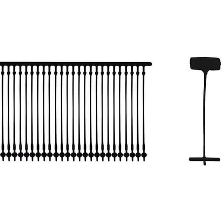 Acuteye 1 Inch Standard Tagging Attachments, 5000 Pieces, 50 Per Clip (Black)