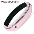 thumbnail image 2 of Waterproof ultra-thin fitness belt bag Mobile phone waist bag Men's and women's close-fitting high-end sports equipment-Pink-L, 2 of 5