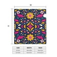 thumbnail image 4 of Yiaed Cinco De Mayo Floral Print Mailbox Covers, Magnetic Mailbox Cover, Mail Box Covers for Garden Outdoor Decor Box Covers-25.5x21 in, 4 of 8