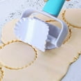 thumbnail image 4 of CheAAlet Rolling Angel Cookies Cutter Set - DIY Decorating Tools for Cookies, Biscuits, Fondant & More - includes 3 Sizes With Comfortable Handles & Easy Storage Blue, 4 of 9