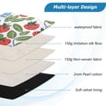 thumbnail image 3 of FORMRS 15"-15.6" Laptop Sleeve Protective Case Soft Carrying Quilted Computer Bag Cover, Vibrant Strawberries, 3 of 7