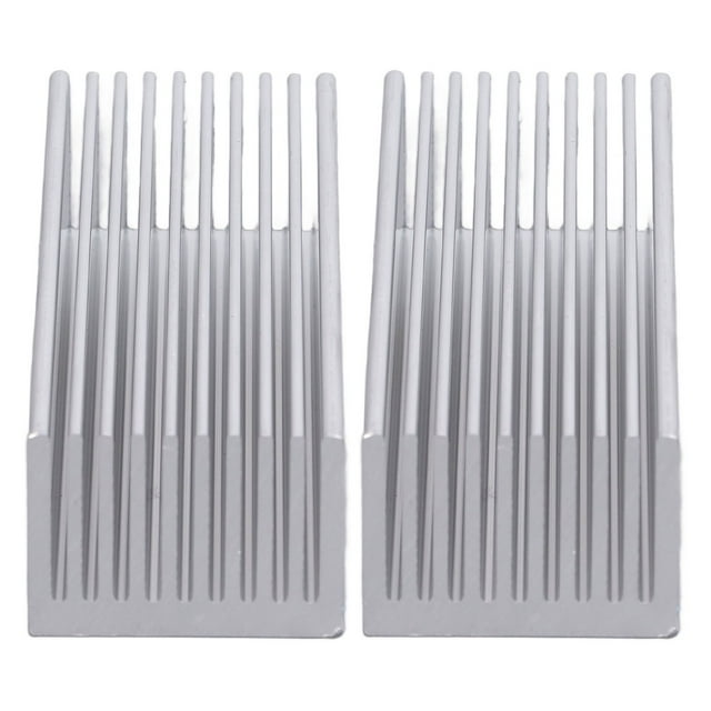 2Pcs Aluminium Radiateur de Chaleur Dissipateur de Chaleur Kit pour Puce Électronique CPU, pour PCB, Routeur, Carte de Puissance Dissipation de Chaleur