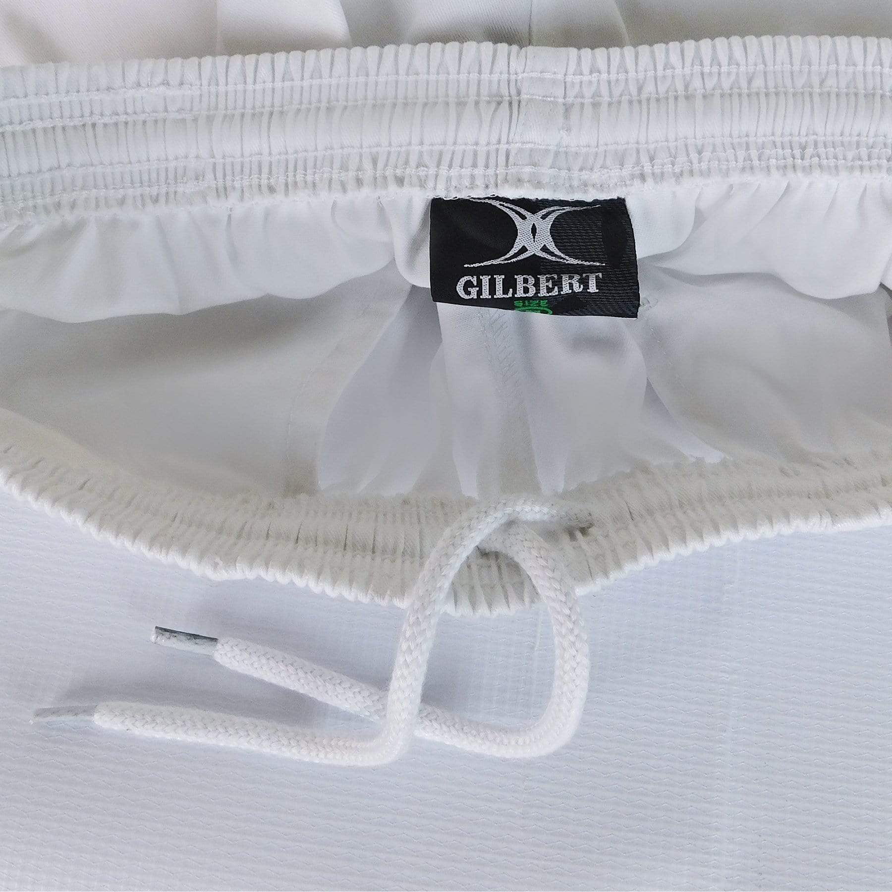 White Gilbert Kiwi Pro Rugby Short Large 