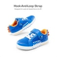 thumbnail image 3 of DREAM PAIRS Boys Girls Sneakers Kids Toddler Shoes Storybook Causal Walking Shoes Non-Slip with Hook and Loop, 3 of 6