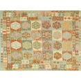 thumbnail image 1 of Ahgly Company Machine Washable Indoor Rectangle Contemporary Bronze Brown Area Rugs, 8' x 12', 1 of 7