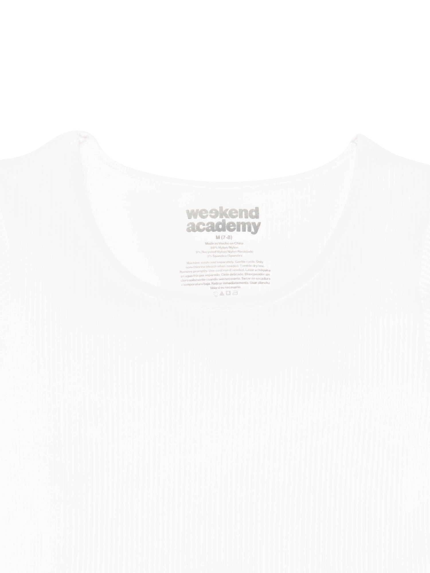 Weekend Academy Girls Cap Sleeve Seamless Top, Sizes 4-18