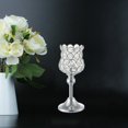thumbnail image 4 of Candebros de cristal, candebros, portaves para el hogar, boda, mesa, aniversario, celebración, decoración, regalo 22cm perfecl Porta vela, 4 of 8
