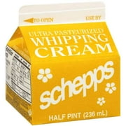 Schepps Fresh Ultra Pasteurized Heavy Whipping Cream, .5 pt